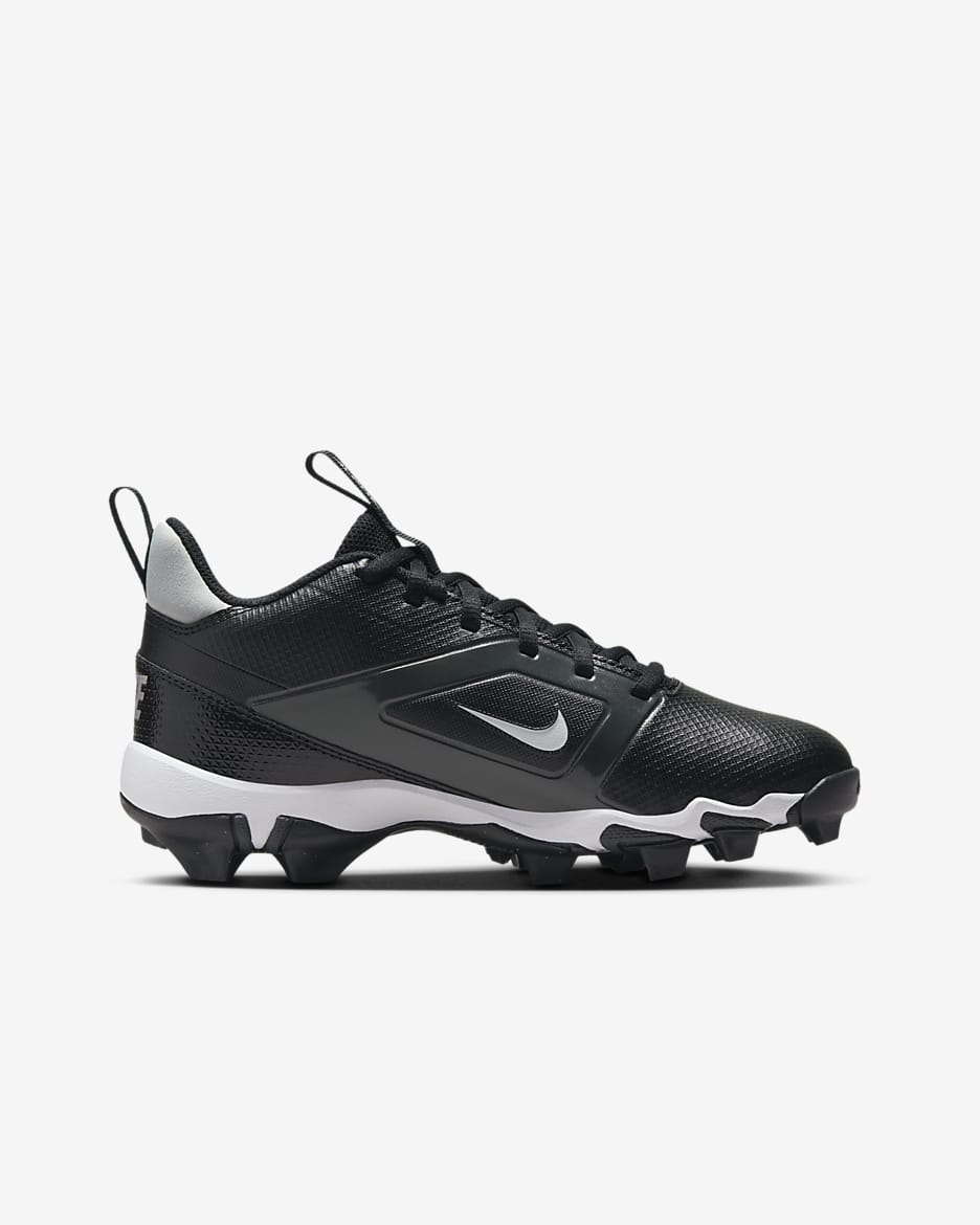 Nike Alpha Menace 4 Shark Big Kids Football Cleats Wide